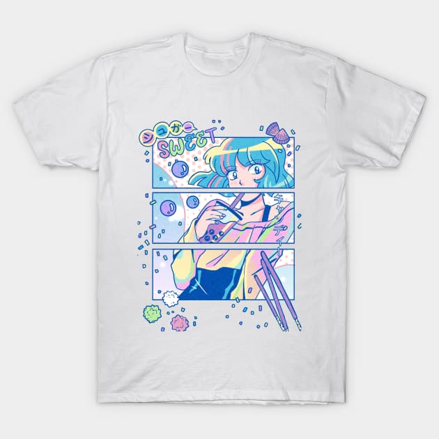 Sweet Shoujo T-Shirt by AmethyGalaxy